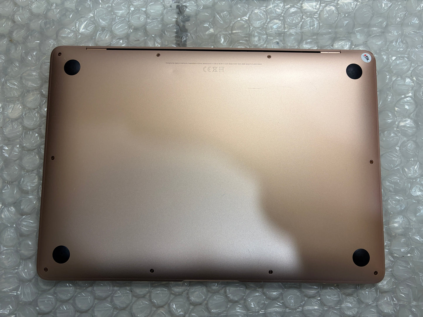 MacBook Air 13" Retina Late 2020 M1 8GB RAM 256GB SSD (A2337) MS586