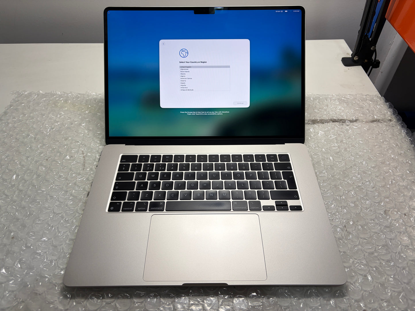 MacBook Air 15" Retina 2024 M3 8GB RAM 256GB SSD (A3114) MS591